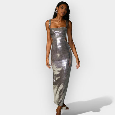 Luna - Svetleča Maxi Obleka