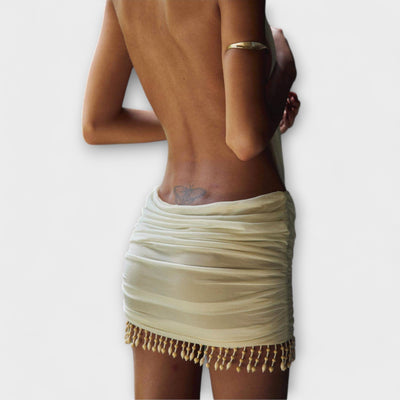 Kylie - Mini Oblačilo Iz Mehke Tkanine