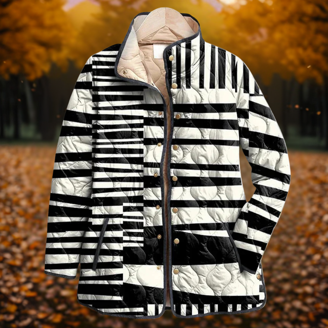 Miren - Črna/Bela Jakna