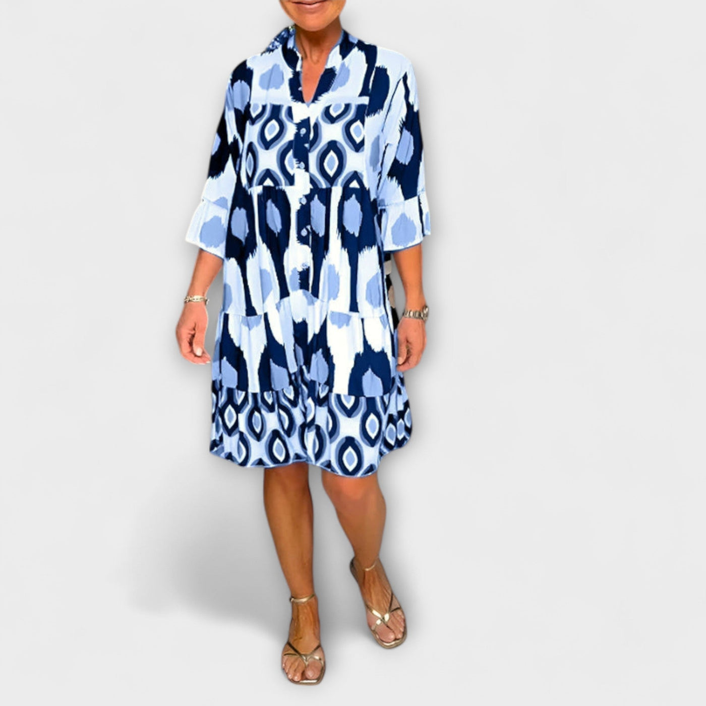 Lavira - Chic Midi Oblačilo