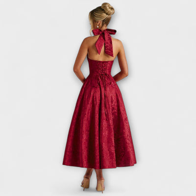 Catalina - Očarljiva Midi Obleka