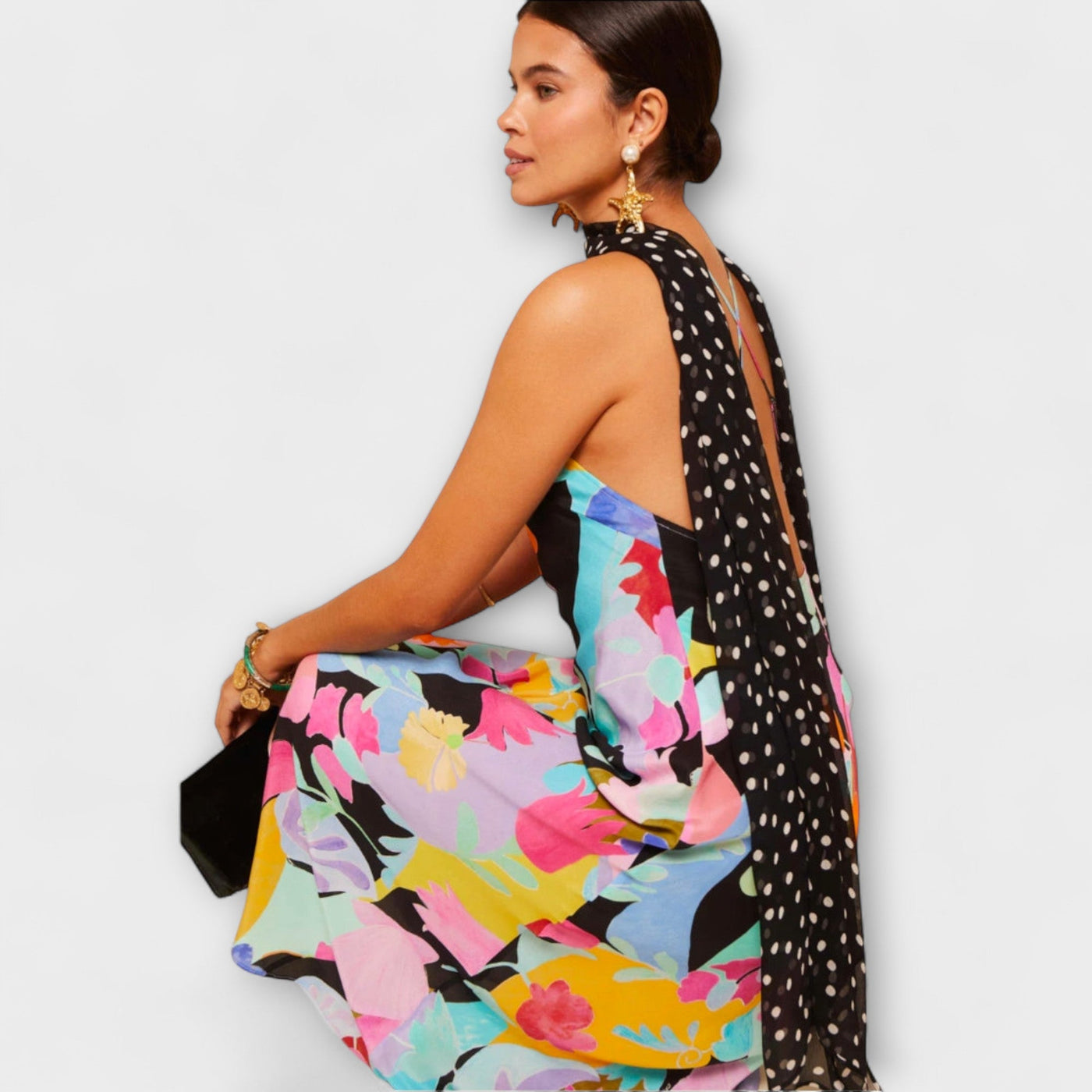 Naomi - Midi obleka Hayley