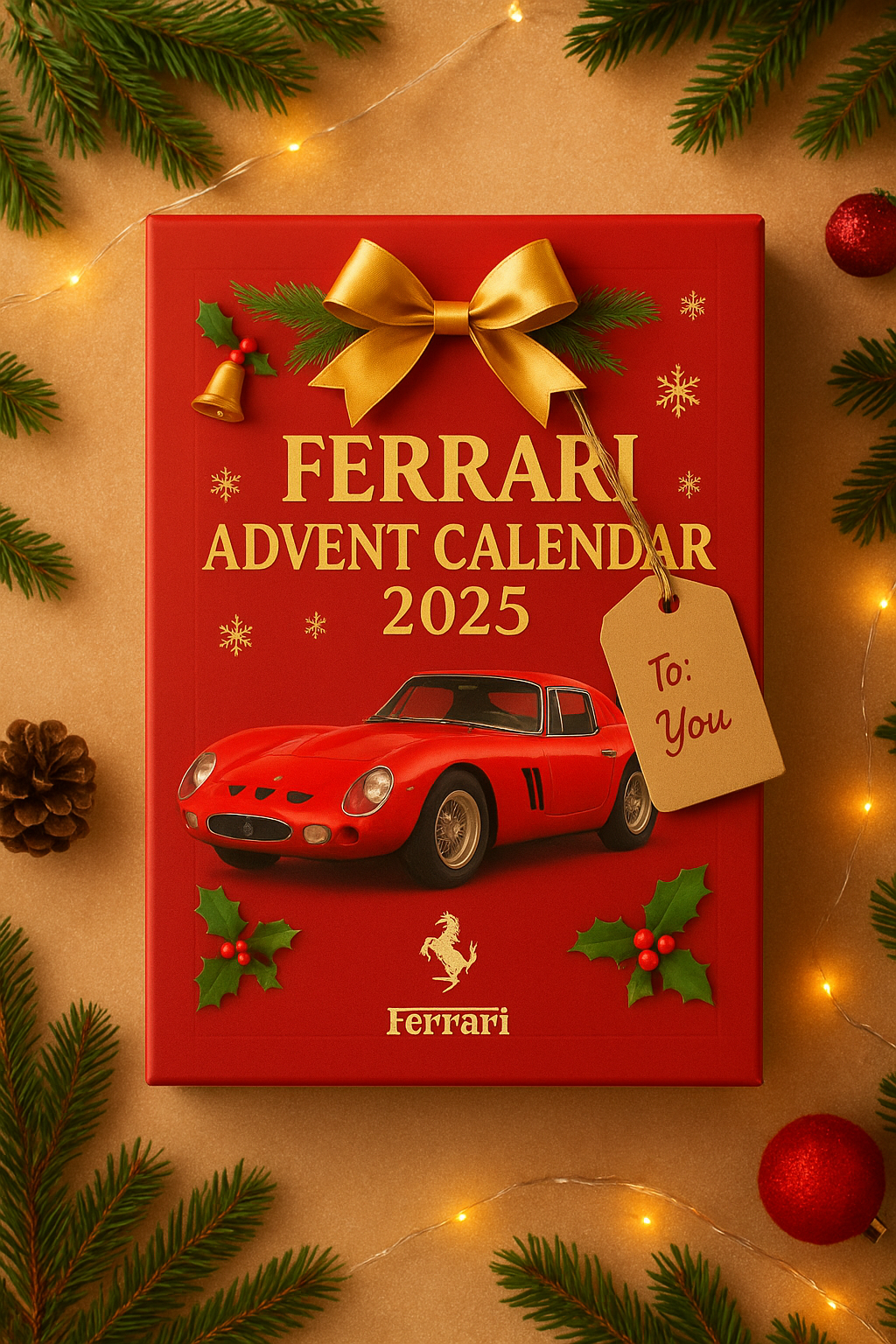 Koledar adventnih dni Ferrari 2025