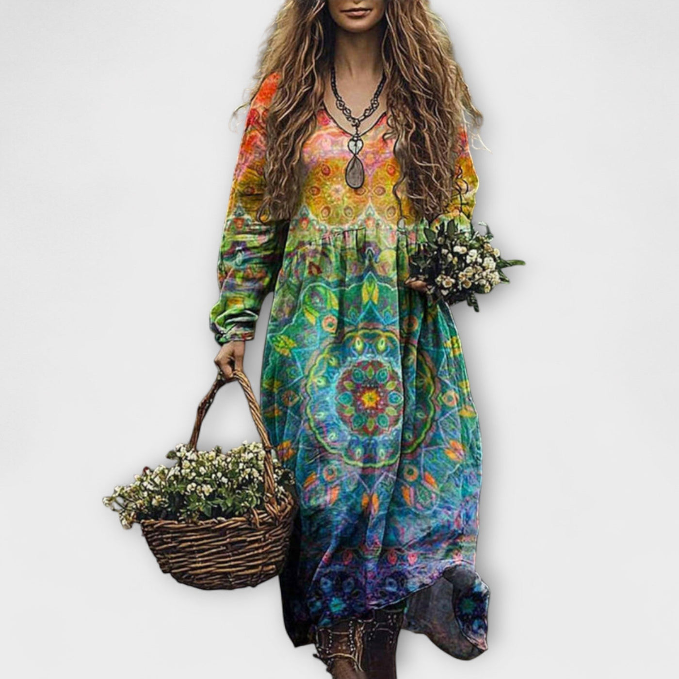 Juri - Obleka z dolgimi rokavi