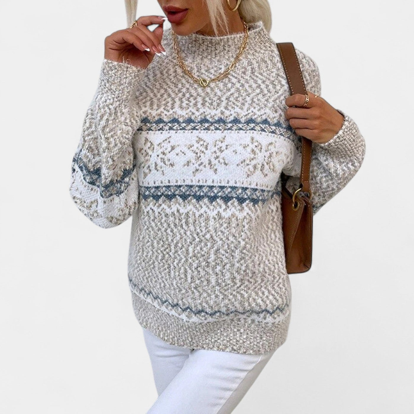 Maja – Klasičen retro pulover