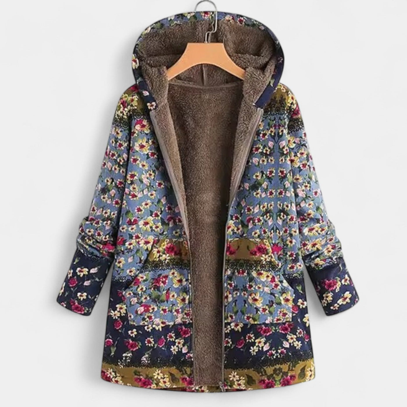 Lara – Elegantna zimska parka s kapuco