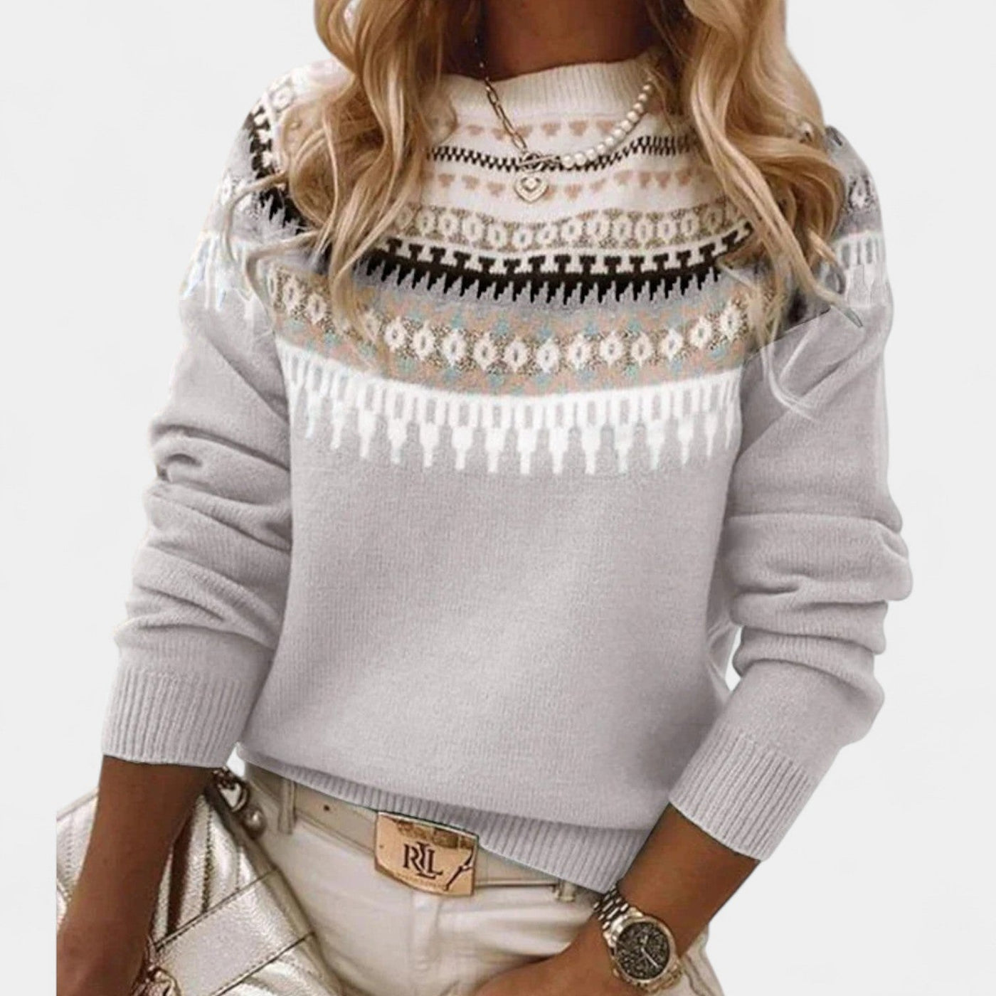 Maja – Klasičen retro pulover