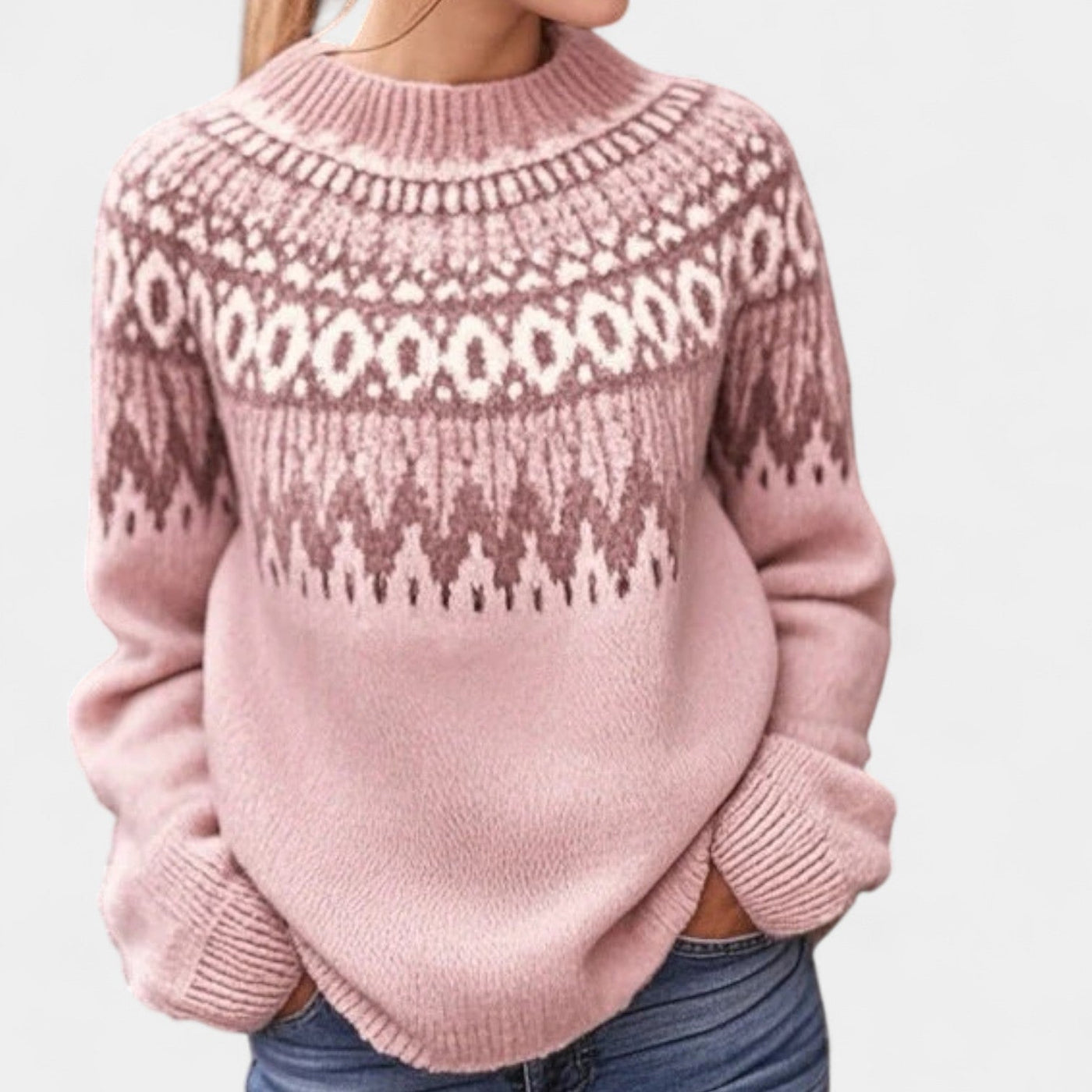 Maja – Klasičen retro pulover