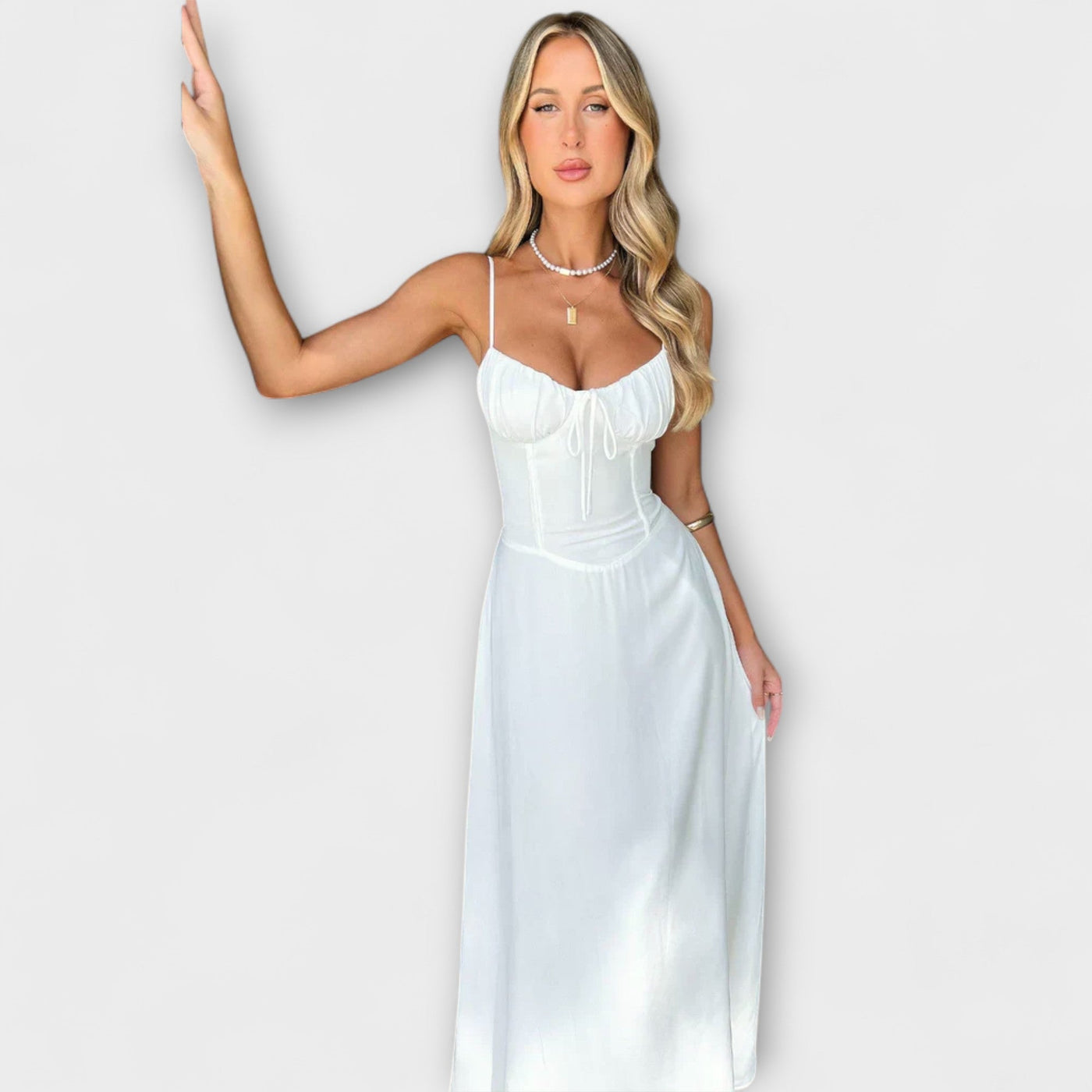 Alanis - Midi dolžina obleka