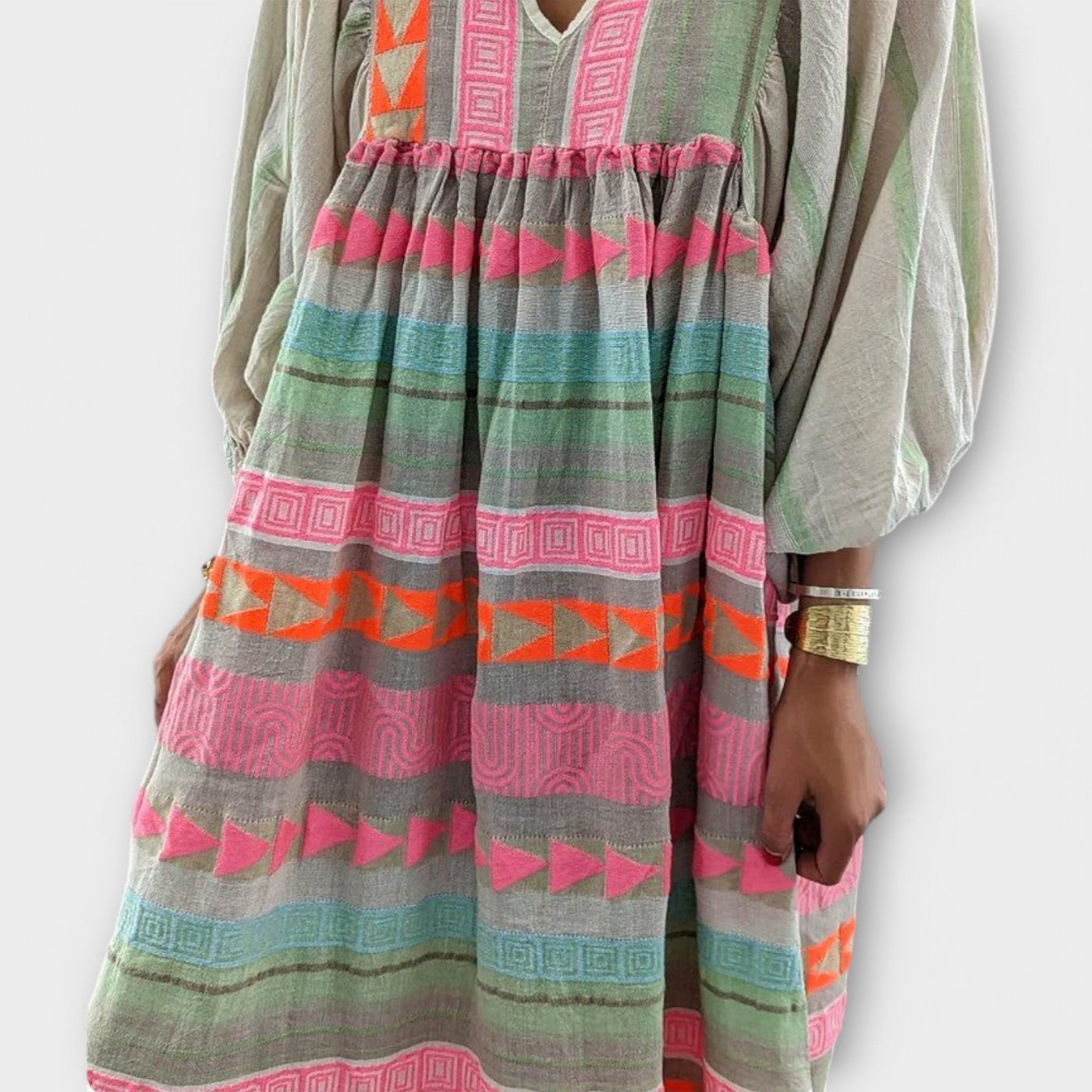 Hermine Vibrant Loose Dress